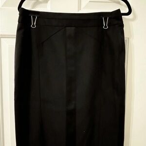 Ann Taylor Classic Black Pencil Skirt